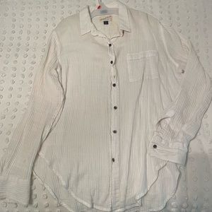 Light weight button down